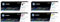 IC-Office Bundle für HP 207X Black, Cyan, Magenta, Yellow + Kugelschreiber