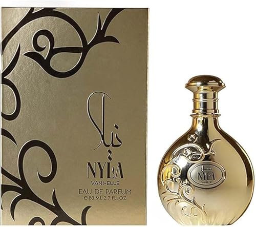 Fashion Eau de Parfum Damen/Herren, Elegantes Luxus-Arabisches Parfümspray, 80 ml (Jasmin (Gold))