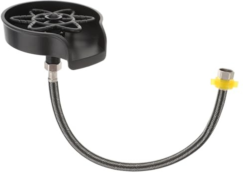 SHINEOFI Kitchen Sink Glass Rinser and Bottle Washer High-pressure Jets Sink Glass Cup Washer for Home Bar and Coffee Shop Press-activated