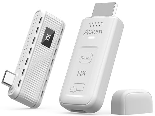 Alxum Transmisor HDMI Inalámbrico con USB-C, 50M Alcance