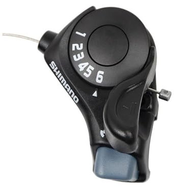 SHIMANO Daumenschalter Tourney SL-TX30 Schwarz Silber 6-Fach