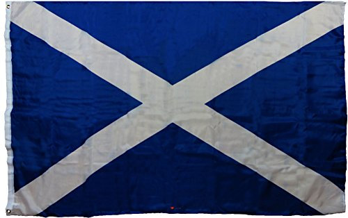 I LUV LTD Large Scottish Flag Scotland 36” X 60” Saltire Design for Walls and Flag Poles