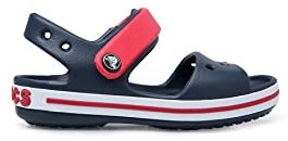 Croc's Unisex-Kinder Sandale Marine/Rouge Mixte Enfants Zehentrenner, Blau 485, 27/28 EU