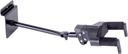 Hercules Gitarrenwandhalter, AGS Plus, lang, für Slatwall 16mm