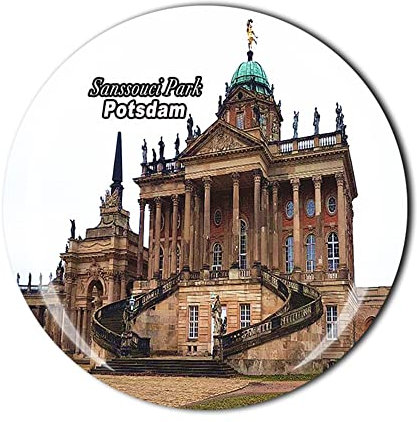 Sanssouci Park Potsdam Germany Kühlschrankmagnet Kristall Touristen Souvenir Geschenkkollektion Kühlschrank Magnet Aufkleber