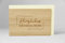 Holzgrusskarten Original herzliches Dankeschön - 100% handmade in Österreich, aus Eichenholz gefertigte Geschenkkarte, Grußkarte, Klappkarte, Postkarte, Dankeskarte