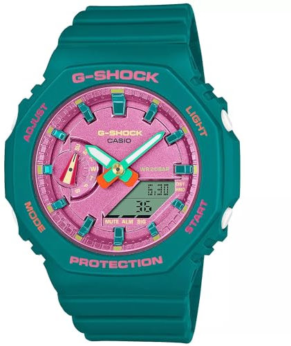 Casio Mixte Analogique-Numérique Quartz Montre avec Bracelet en Plastique