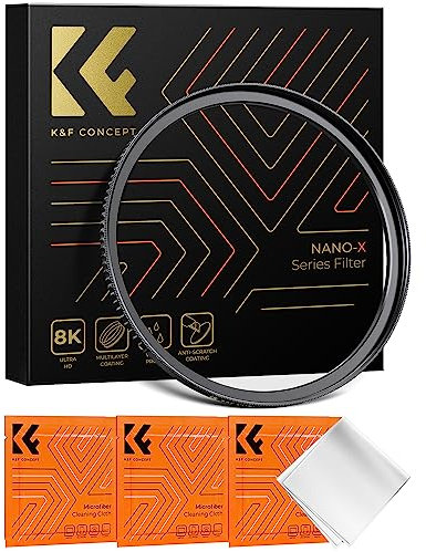 K&F Concept Step Up Ring Filter-Adapterring 67mm-77mm,Objektiv-Adapterring für Filter aus CNC-gefrästem Messing