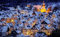 Puzzles 1000 Das Winterdorf Blaue Stunde In Nrw 75 * 50Cm