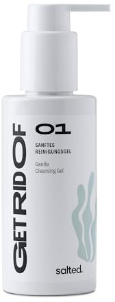 salted. Sanftes Reinigungsgel | 150 ml | Waschgel für ein frisches und geklärtes Hautbild | Gesichtsreinigung Männer & Frauen | Für alle Hauttypen auch sensible Haut | Vegan | Mit Duft | Rebellious