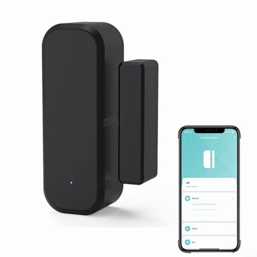 Sensori WiFi per porte e finestre, rilevatori intelligenti per porte aperte/chiuse, con controllo APP di notifica, per porte e armadi