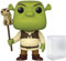 POP Movies: Shrek (Dreamworks 30th Anniversary) - Shrek with Snake Funko Vinyl Figure (Bundled with Compatible Box Protector Case), Multicolor, 9.5 cm