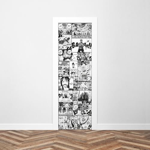 Sticker Porte Manga One Piece 204 x 63 cm