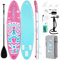 FunWater Aufblasbares 3,5 m x 83 cm x 15,2 cm, ultraleichtes SUP (8 kg) für alle Schwierigkeitsstufen, alles enthalten mit Stand Up Paddle Board, Adj schwimmenden Paddeln, Pumpe, ISUP Reiserucksack,