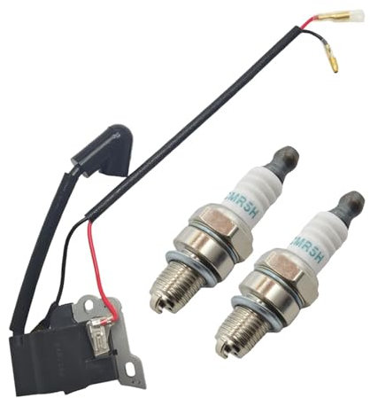 wYLGEK Kit Candela modulo Bobina di accensione Adatto for Motore Tosaerba a 4 Tempi H-nda GX35 UMK435 GX 35