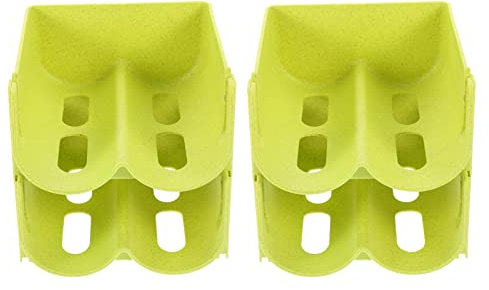 Portabottiglie impilabile e organizer per lattine, in plastica, per dispensa, organizzazione della casa, articoli da cucina, bottiglie di vino e lattine di coca cola