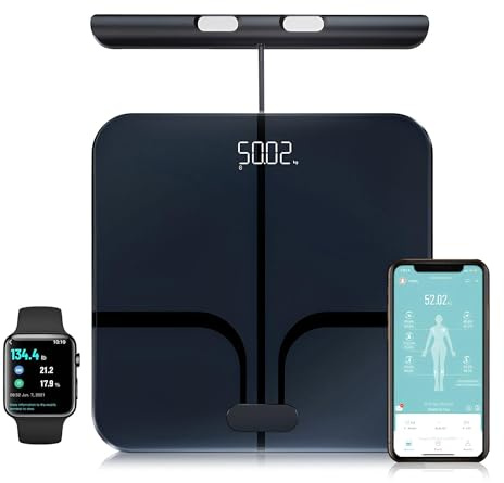 health the body pod smart scale Neues und verbessertes Modell 2026 Körperzusammensetzungswaage 8 Elektroden – Intelligente APP-Fitnesswaage, Dualfrequenz, Präzise elektronische Waage