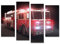 islandburner Bild auf Leinwand Feuerwehrauto Mit Lichtern Kinderzimmer Bilder Wandbilder Poster