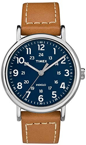 Timex HerrenArmbanduhr Analog Quarz Leder TW2R42500