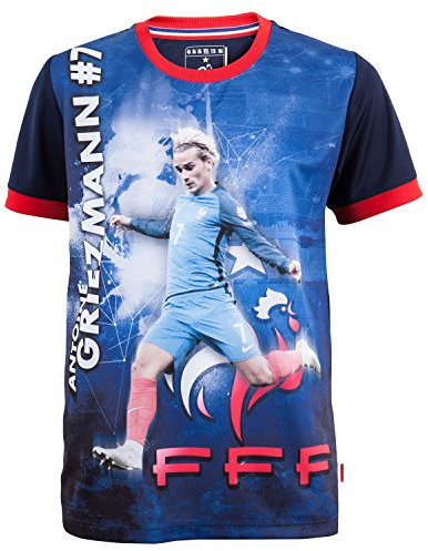 Equipe de France de Football Maillot FFF - Antoine Griezmann - Collection Officielle Taille Enfant 14 Ans