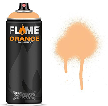 Flame Orange Spray Paint F200 - Peach