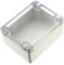sourcing map 115x90x57mm Elektronisch Abzweigdose Wasserdicht IP65 Verteilerdose ABS-Kunststoff DIY Aufputzdose Klemmdose Anschlussdose mit Gehäuse für Innen- und Außenkabel Grau