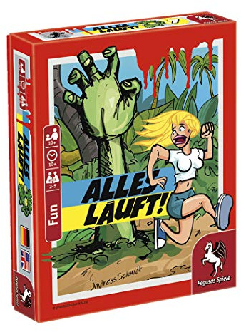 Pegasus Spiele 20029G - Alles läuft! (Bierdeckelspiel)