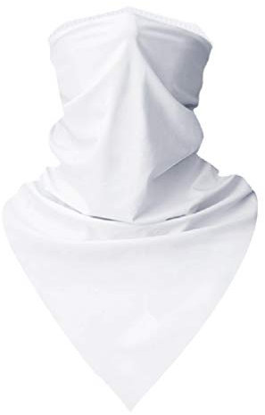 JK Home Écharpe de Visage Cache Cou Tubulaire Anti UV Soleil Protection Soie de Glace pour Vélo Moto Pêche Sport