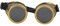 Alomejor Steampunk Goggles Steampunk Sonnenbrillen Schweißen Punk Classic Cosplay Brillen für Party Prop Decor(LOVE type-Bronze-)