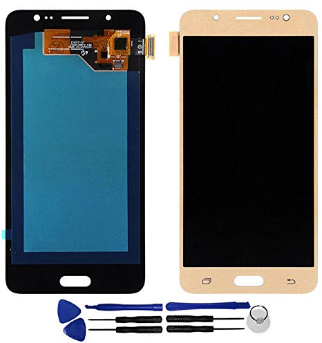 OYOG Remplacement pour Samsung Galaxy J5 2016 J510FN J510Y Ecran Vitre Tactile LCD Assemblé (sans Châssis) (Or)