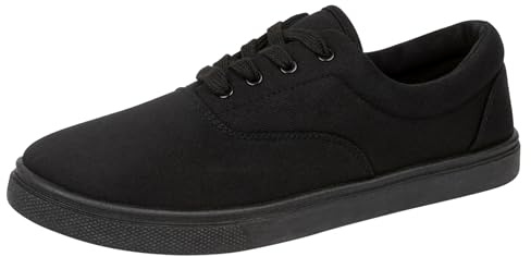 Kilter Men's Ollie Low Canvas Skateboard Style Trainers