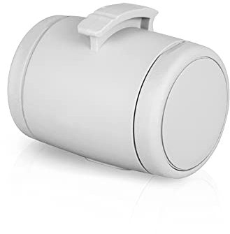 flexi® Multi Box hellgrau, praktische Box für Leckerli und Kotbeutel. Passend für flexi® Xtreme, Comfort, Classic, Neon und Black Design Roll-Leinen der Größen S, M und L
