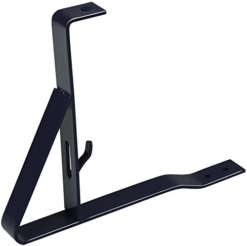 Parotec, Schneefangstütze, 200 mm, Anthrazit Beton, Keramikdachziegel, Schneefanggitter, Dachziegel zum Einschrauben an der Latte, Schneefang, Gitter, Schneefanghalterung, Werkzeug, Einzelelement