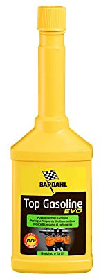 Bardahl - Top Gasoline + Hybrid, additif multifonctionnel pour voiture, additif essence qui élimine efficacement les dépôts dès le premier traitement, protège de la rouille, 250 ml