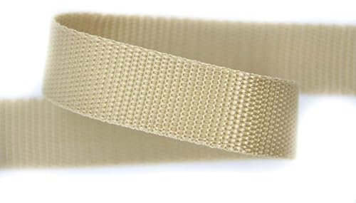 30mm | 5m Gurtband | Farbauswahl I 100% Polypropylen (beige, 50mm)