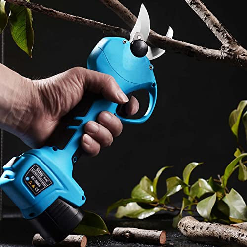LYSGST Potatore Professionale a Batteria, Forbici elettriche Portatili, tagliarami Professionale, per Tagliare vivai/Rami/Fiori