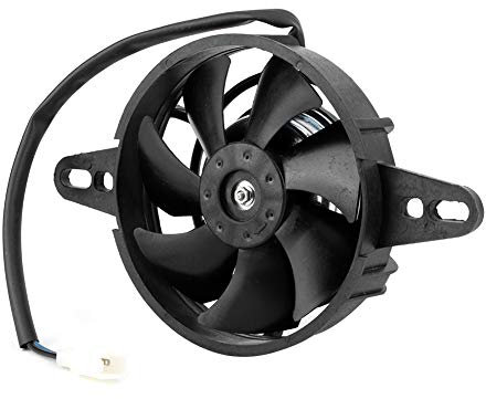 Ventola di Raffreddamento Elettrica, Ventola del Radiatore del Radiatore Dell'olio Adatta per Moto Quad ATV 150cc 200cc 250cc
