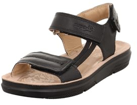 Superfit Mädchen Paloma Sandale, Schwarz 0000, 32 EU