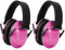 Beedove Casque Anti Bruit Enfant, 2 Pièces Casque Antibruit Pliable Réglable Confortable, Barbie rose, Protection Auditive, pour Feux d’Artifice, Concert, Milieu Bruyant ou Stressant