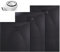 EMKE Duschwanne 140x90 cm Schwarz, Duschwanne mit Siphon und Abdeckung Anti-Rutsch, Duschtasse 140x90 cm SMC Duschwanne Flach Zuschneidbar mit Ablaufgarnitur Duschwannen