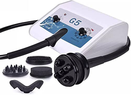 GEJLELDS G5 Vibrierendes Körper-Schlankheitsgerät, Hochfrequenz-Gewichtsverlust, Schlankes Taillen-Körperformungs-Massagegerät Mit 5 Köpfen, Zu Hause Verwendeter Fettverbrenner, Cellulite-Entfernung