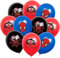Yiran Spiderman Superhero Luftballons Geburtstags Party Dekorationen, 18 Stück 12 Zoll Spiderman Avengers Latex Ballons für Kinder Jungen Superhero Thema Geburtstag Party Supplies