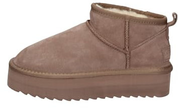 Colors of California Platfrom winter boot in suede TAU - TAUPE 38