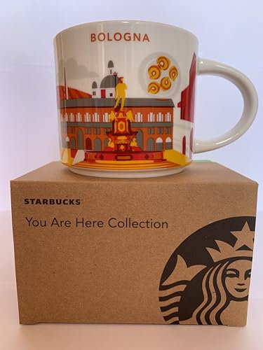 STARBUCKS - Bologna/Bolonia (Italia) You Are Here Collection, Taza de Café 414ml, 011147779