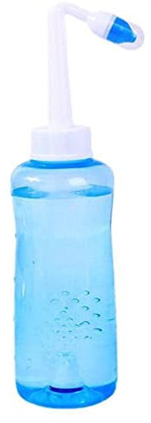 Système de lavage de nez 300/500 ml pour soulager les sinus et les allergies - Pour adultes et enfants