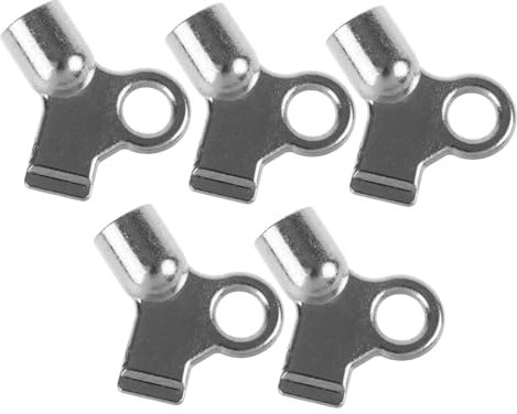 Beatifufu 5pcs Radiator Exhaust Valve Air Plumbing Key Radiator Keys Radiator Air Vent Key Heater Bleed Keys Square Socket Keys Radiator Valves Radiator Vent Key Radiator Tail Key Water Key