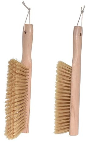 Healeved Cepillo de Escritorio Cepillo para Ropa de Cama Cepillo para Limpiar sofás Cepillo para Polvo de Troncos Cepillo casero Escoba práctico Cepillo de Cama Cepillo de Cocina De Madera