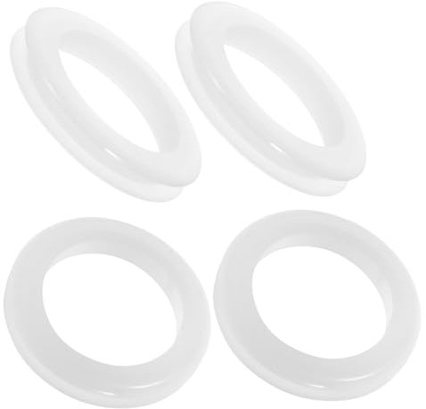 FONDOTIN 4pcs Silicone Umbrella Hole Ring for Patio Table Umbrella Table Hole Insert Outdoor Use Thicker Plug