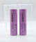 2x 3000mAh, 15A (25A max) 3.7V - SAM 30Q High Performance 18650 Flat Top Rechargeable Li-Ion Battery. Free case included. Versatile use. Maximum continuous discharge 55W. Case Included.