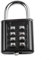 1 X 8 Chiffres Cadenas À Combinaison Cadenas En Alliage De Zinc (Black)